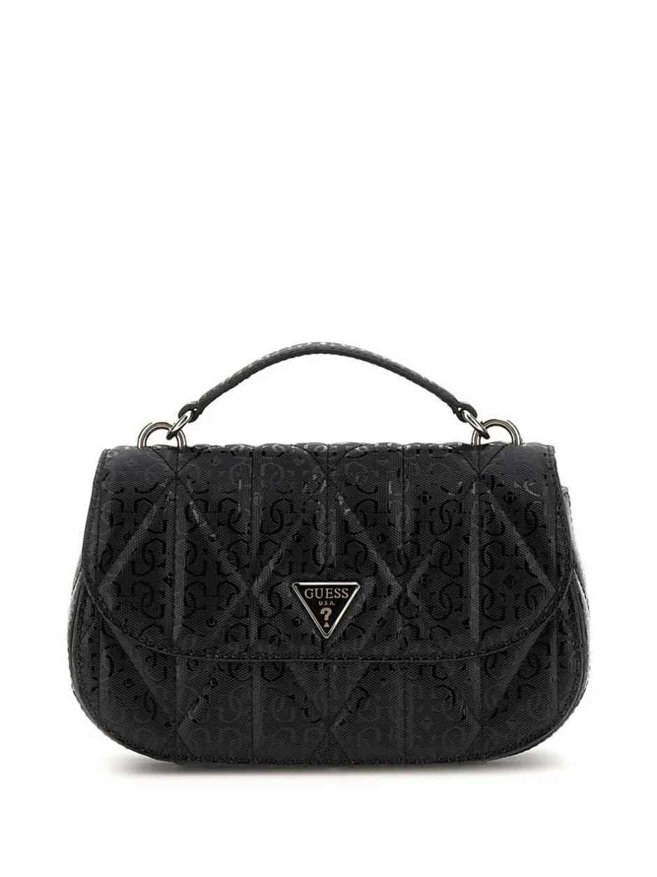Sale Guess Aldina Flap Håndtaske, Black