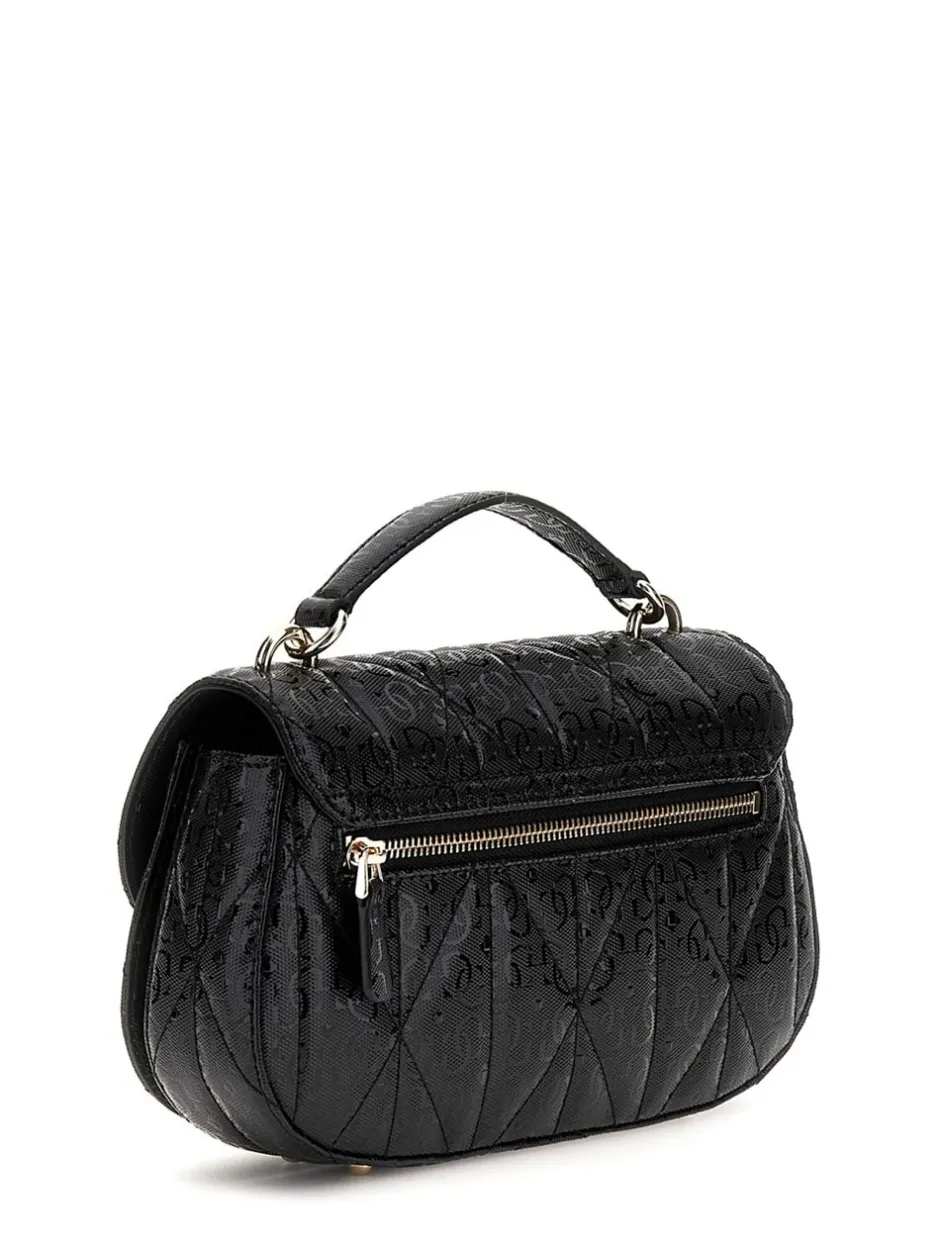 Sale Guess Aldina Flap Håndtaske, Black
