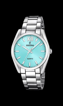 Clearance Festina Alegría 20622 Dameur, , 36,8 mm Silver/Turkis