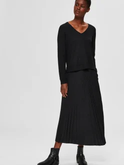 Selected Women Alexis Midi Nederdel, , 40*Dame Nederdele