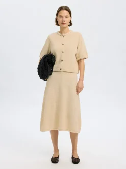 Sale Selected Women Alma Cardigan, , L Birch