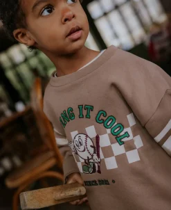 Fliink Alvin Cool Sweatshirt, , 104 cm Pinebark