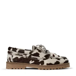 Pavement Alvina Pony Loafers, , 38 Brown Combo