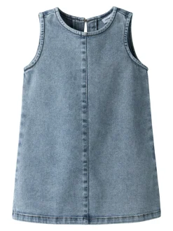 Name It Amelia Denim Kjole, , 116 cm*Børn Kjoler