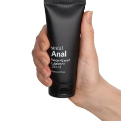 Sinful Anal Vandbaseret Glidecreme, 100 ml* Glidecreme & Kondomer