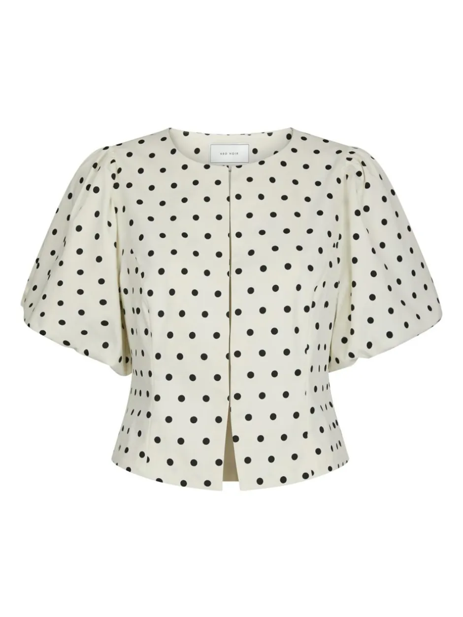 Neo Noir Anela Dot Bluse, , 38*Dame Bluser & Skjorter