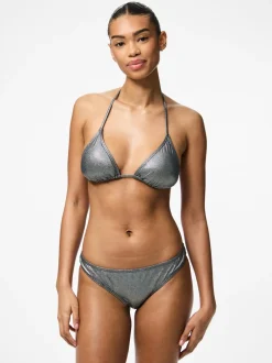Best Pieces Angala Bikinitrusser, , L Black Shine