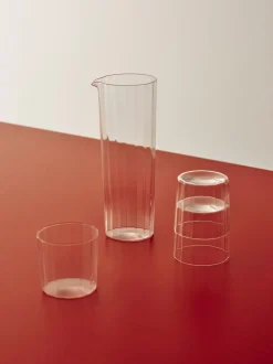 Hot HAY Angle Carafe Karaffel, , 0,9 L Clear
