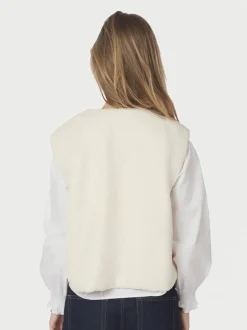 Sale Neo Noir Anjanna Teddy Vest, , 38 Ivory