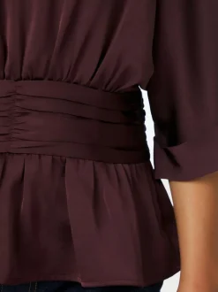 Neo Noir Annegret Heavy Sateen Bluse, , 36*Dame Bluser & Skjorter