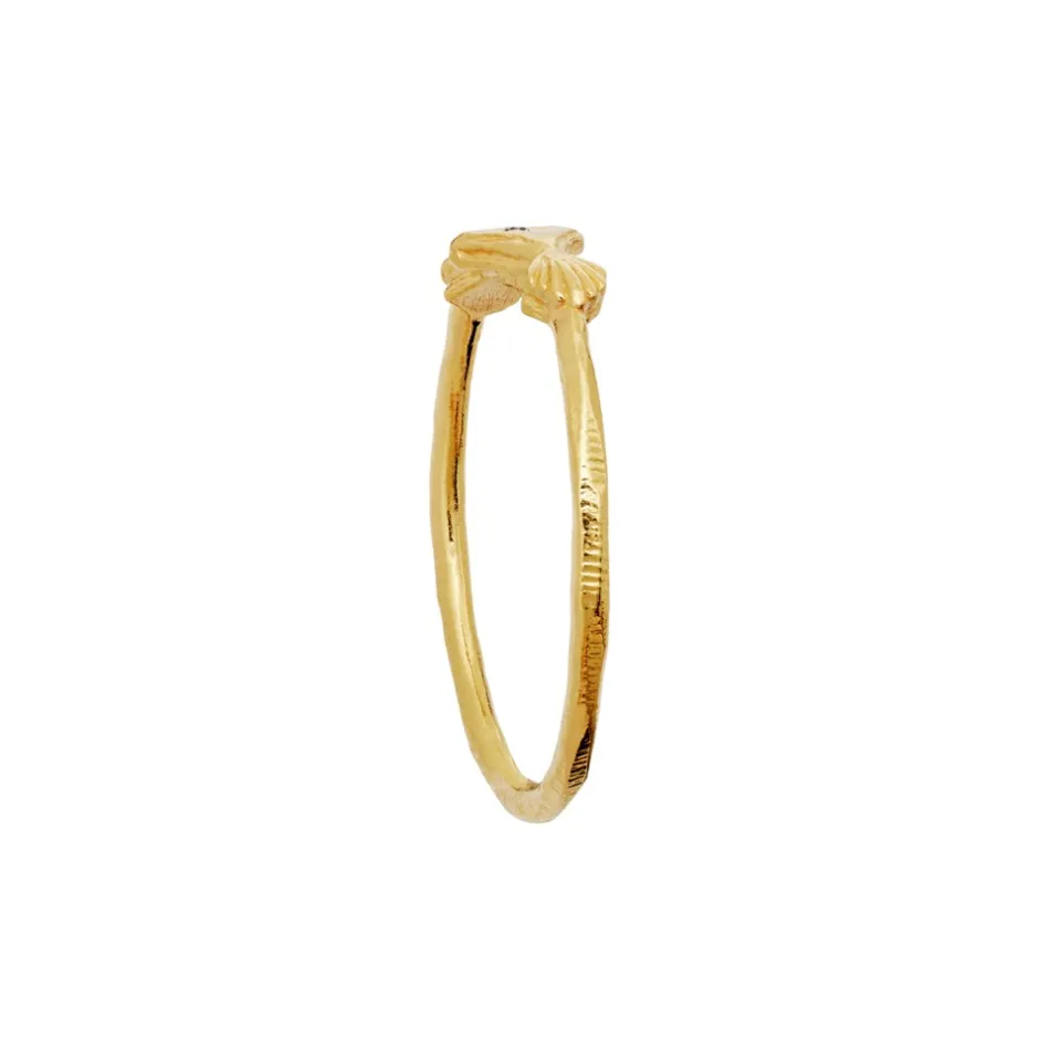 Maanesten Annie Ring, , 57 Gold Plated