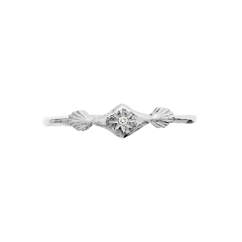 Outlet Maanesten Annie Ring, , 57 Silver