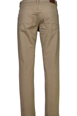 Hot Bison AOP Superflex 5 Pocket Bukser, , W33/L32 Dk Sand