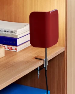 Sale HAY Apex Clip Lampe, Maroon Red