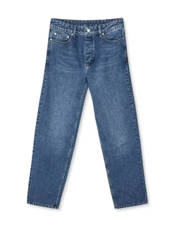 Clearance Mads Nørgaard Arizona Denim Coen Jeans, , 38 Mid Blue Stone Wash