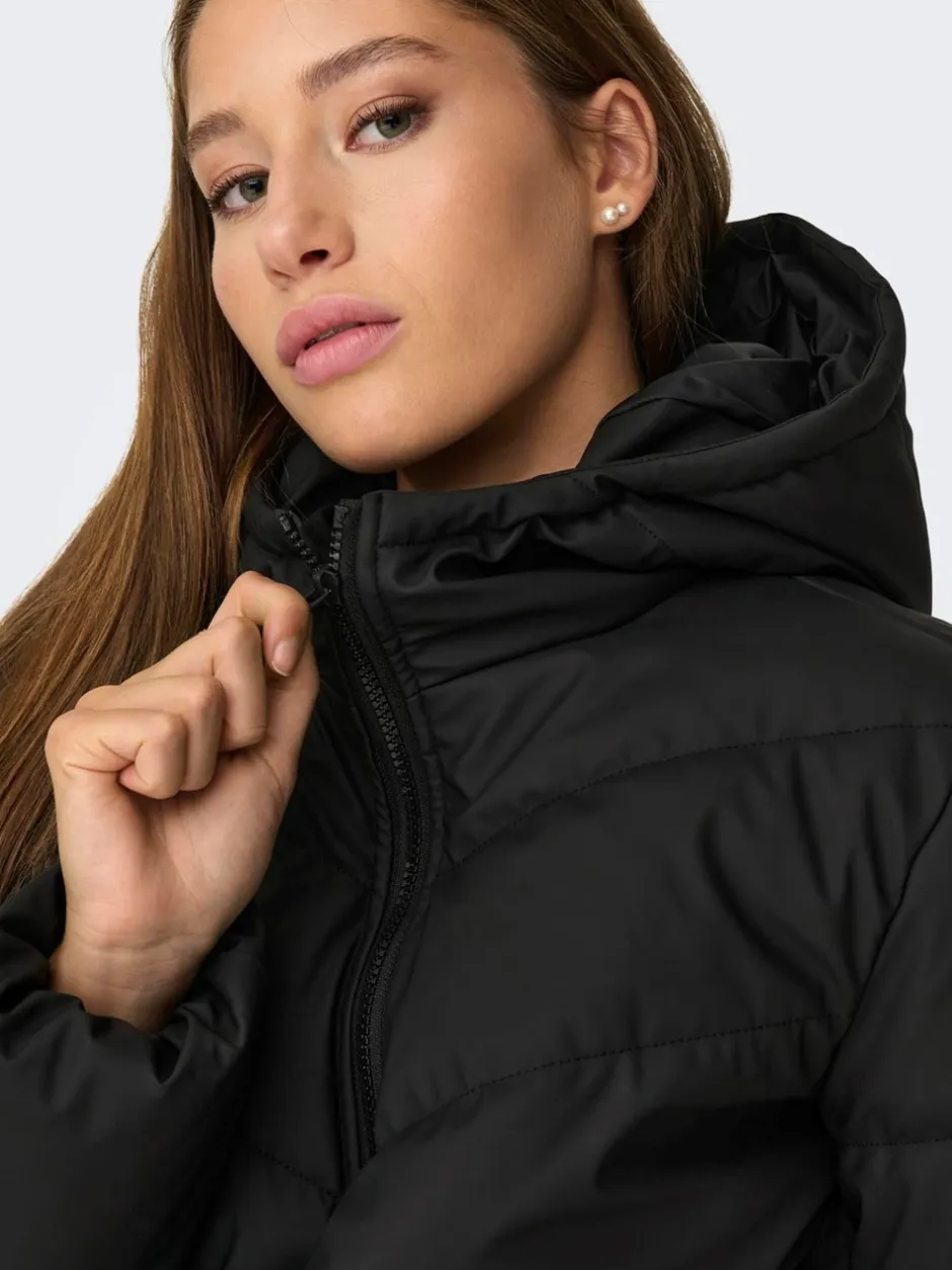 Outlet JDY Arnhem Short Puffer Jakke, , XS Black