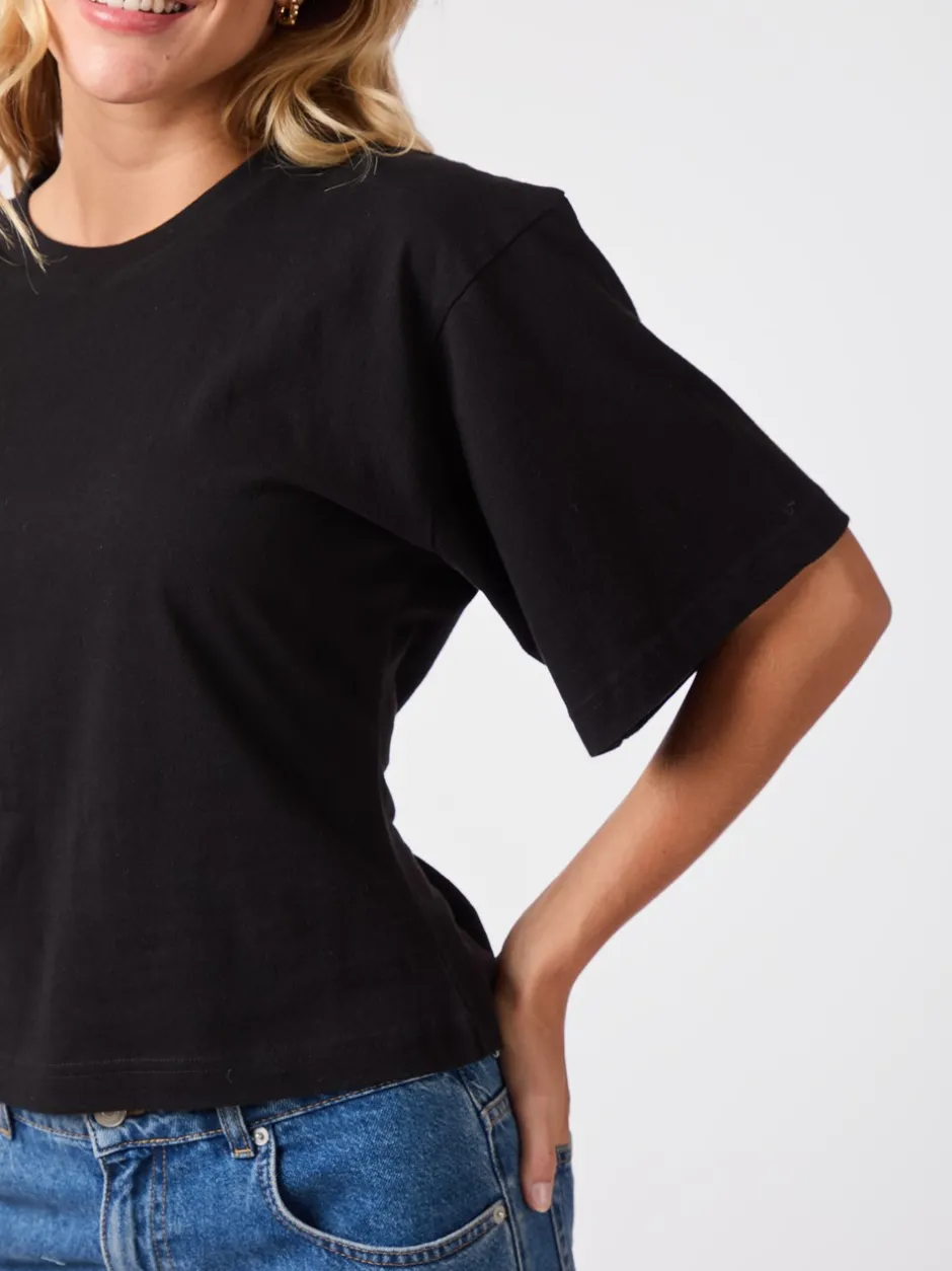 Neo Noir Asha Boxy T-shirt, , 36*Dame T-Shirts & Toppe