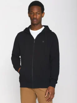 Knowledge Cotton Apparel Ask Zip Hættetrøje, , L* Sweatshirts & Trøjer