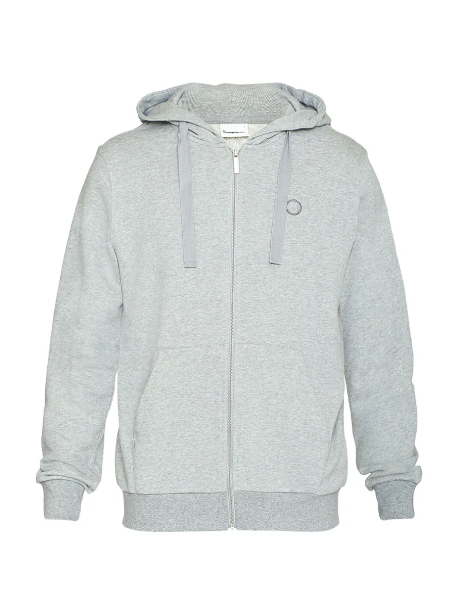 Knowledge Cotton Apparel Ask Zip Hættetrøje, , L* Sweatshirts & Trøjer