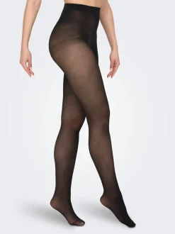 ONLY Asta 40 Denier 2-pak Tights, , M/L*Dame Strømper