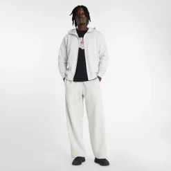 New Balance Athletics French Terry Full Zip Hættetrøje, , XS* Sweatshirts & Trøjer