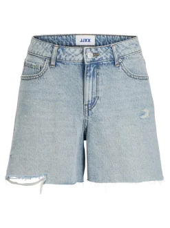 Discount JJXX Aura Shorts, , S Light Blue Denim