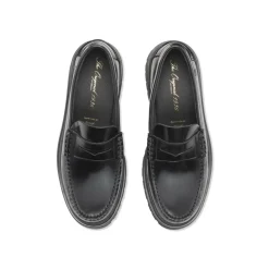 Sale Playboy Footwear Austin Loafers, , 43 Black Polido