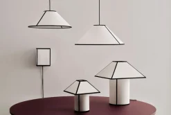 HAY Ava Pyramid 290 Bordlampe, White