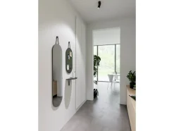 Discount Zone A-Wall Mirror Vægspejl, , 30x120 cm Black