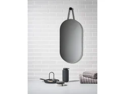 Zone A-Wall Mirror Vægspejl, Blac, 30x60 cm* Spejle|Spejle