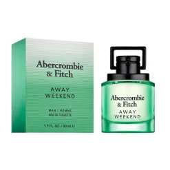 New Abercrombie & Fitch Away Weekend Men Eau De Toilette, 50 ml