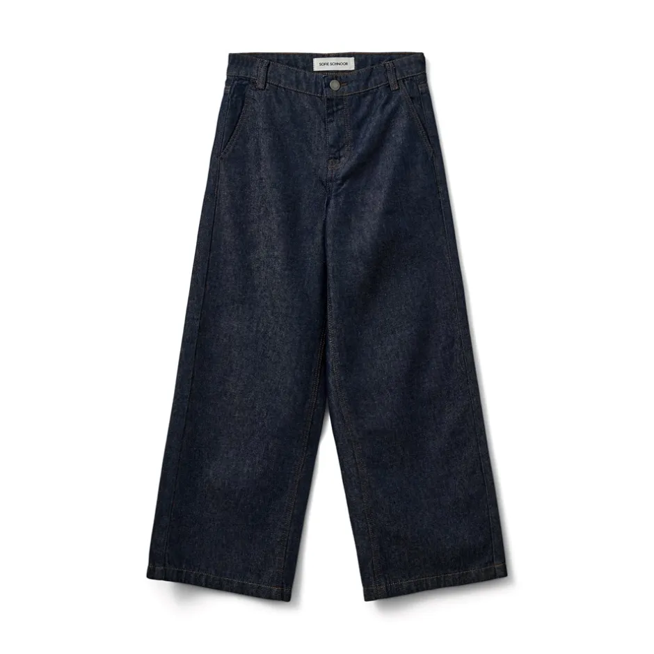 Sale Sofie Schnoor AzziSY Bukser, , 140 cm Dark Denim Blue