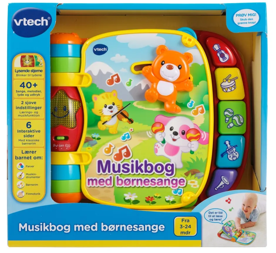New Vtech Baby Musikbog