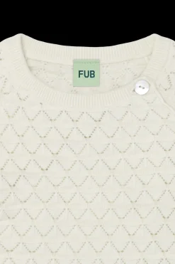 FUB Baby Pointelle Cardigan, , 92 cm*Børn Cardigans