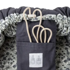 Online Sebra Babynest, Blue Olive