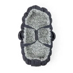 Online Sebra Babynest, Blue Olive