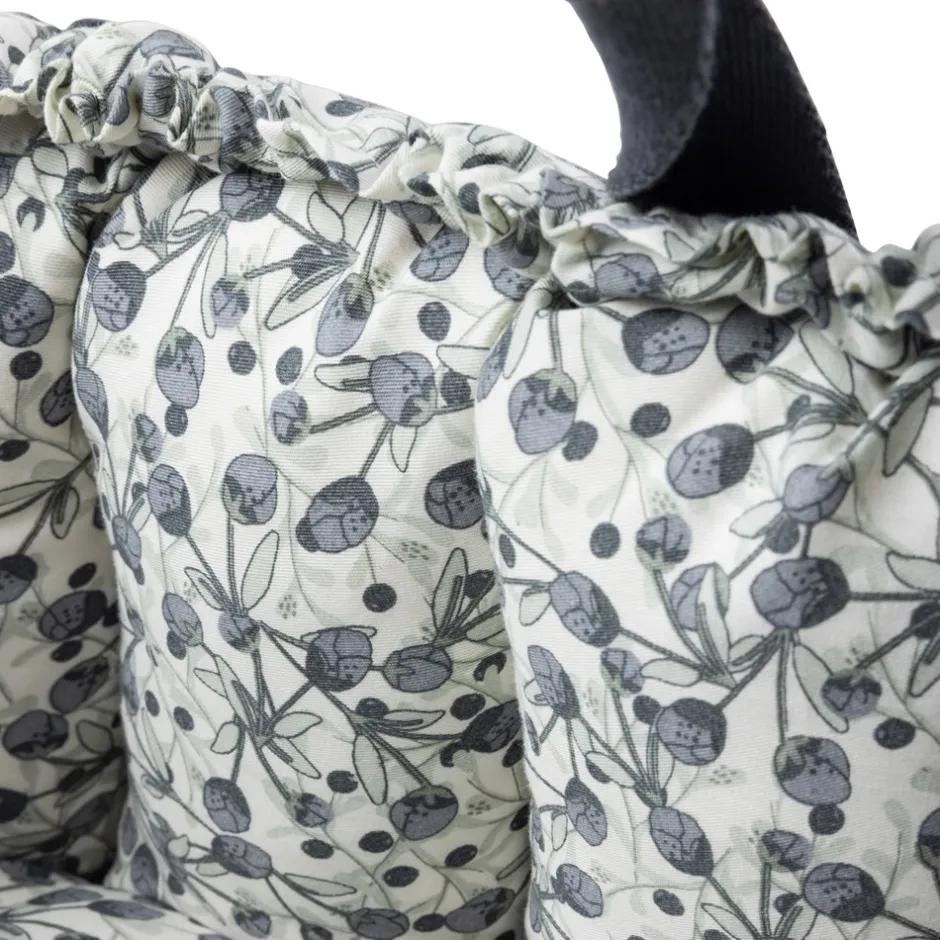 Online Sebra Babynest, Blue Olive