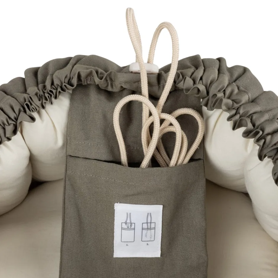 Sebra Babynest, Dark Olive