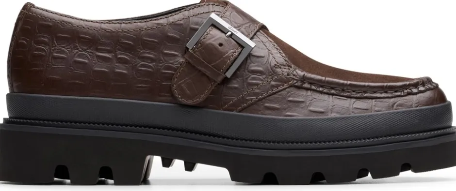 Clarks Badell Seam G Sko, , 43* Sko