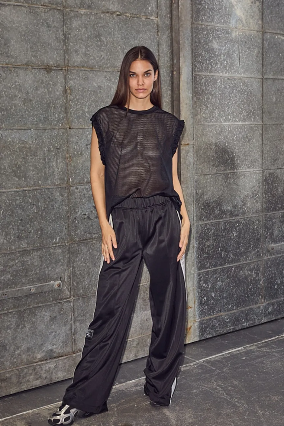 Best Haute L’Amitié Baggy Track Bukser, , M Black