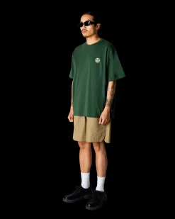 Outlet Woodbird Baine Dump T-shirt, , L Pine Green