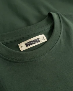 Outlet Woodbird Baine Dump T-shirt, , L Pine Green