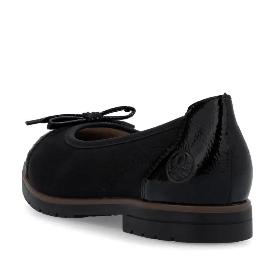 Clearance Rieker Ballerinasko, , 41 Black