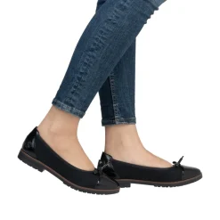 Clearance Rieker Ballerinasko, , 41 Black