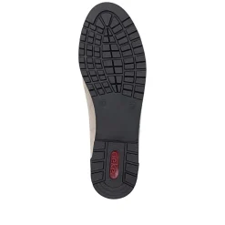 Clearance Rieker Ballerinasko, , 42 Schwarz/Jute