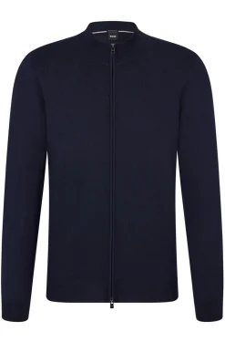 Best Boss Black Balonso Cardigan, , M Dark Blue