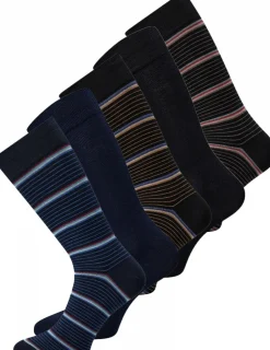 Claudio Bamboo 5-pak Strømper, , 40-47* Strømper