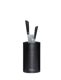 Outlet Endeavour Bambus Knivblok, Sort