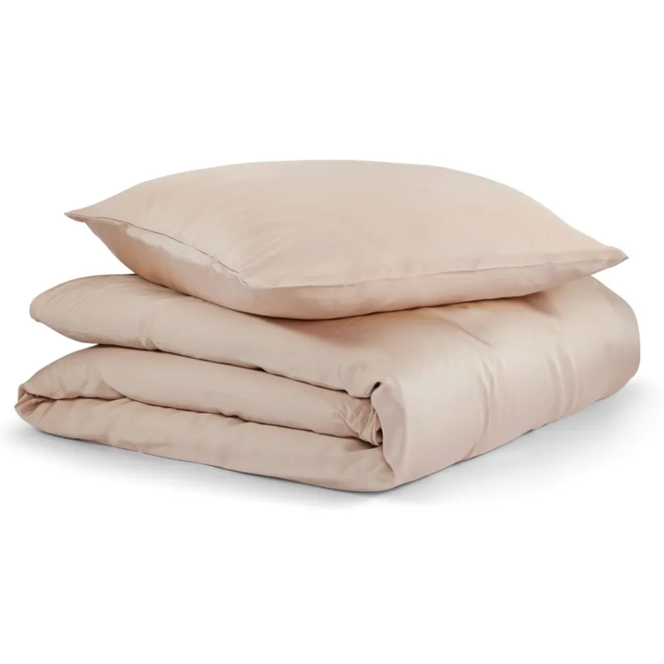 Nordic Weaving Bambus Sengetøj, , 140x200 cm Lys Beige