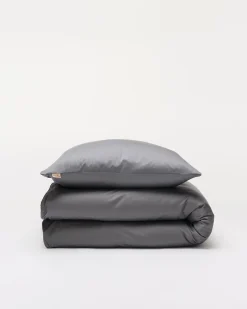 Discount Nordic Weaving Bambus Sengetøj, , 140x200 cm Mørkegrå